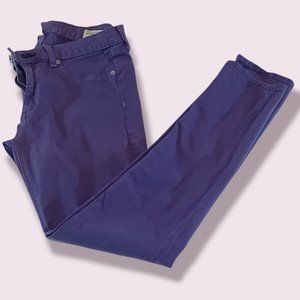 R&B purple stretch jeans